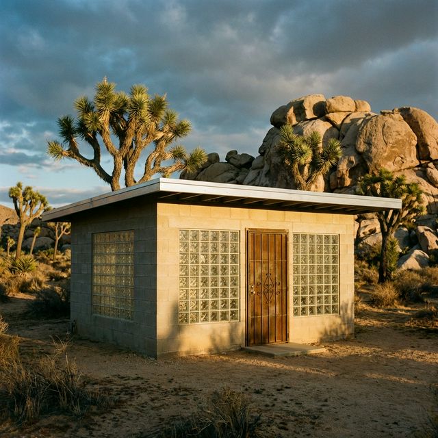 The Aircrete Cabin in the Desert