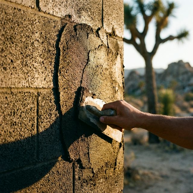 Biochar Plaster Detail