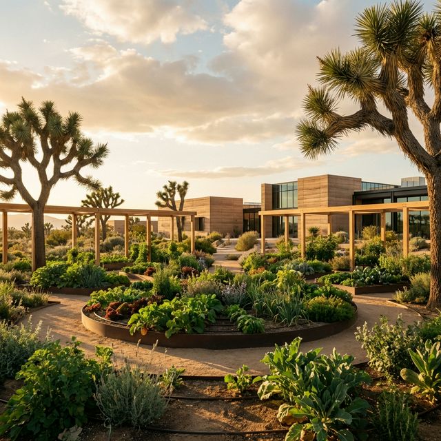 Desert Permaculture Garden at Joshua Tree