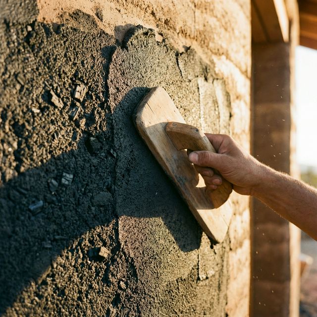 Biochar Plaster